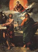DOSSI, Dosso Madonna in Glory with SS.John the Baptist and john the Evangelist china oil painting artist